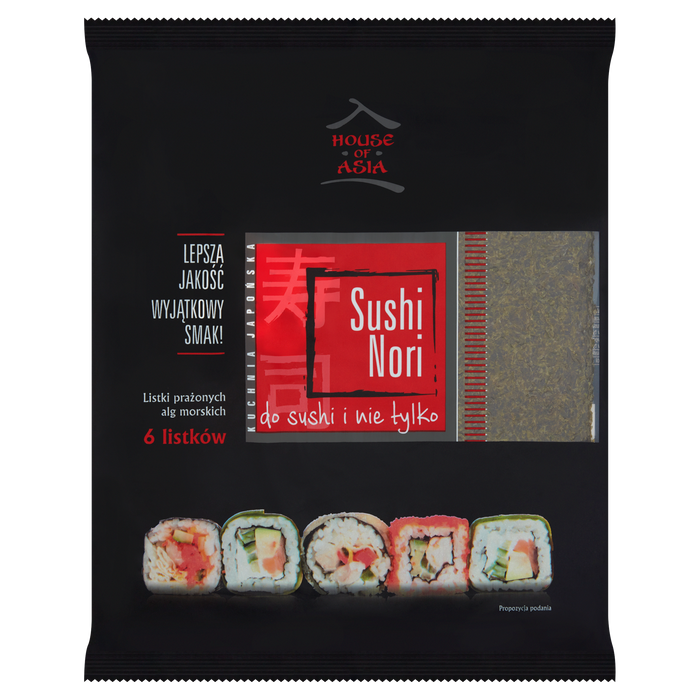 nori品になります Sushi Nori liście alg morskich House of Asia